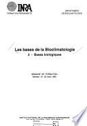 Les Bases de la bioclimatologie