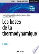 Les bases de la thermodynamique - 3e éd