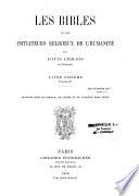 Les bibles et les initiateurs religieux de l'humanité