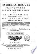 Les bibliothèques françoises