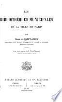 Les bibliothèques municipales de la ville de Paris