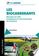 Les biocarburants