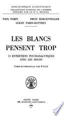 Les blancs pensent trop