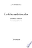 Les briseurs de formules