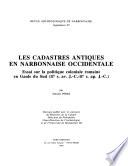 Les cadastres antiques en narbonnaise occidentale