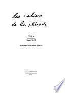 Les Cahiers de la Pléiade