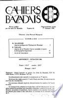 Les cahiers du Bazadais