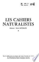 Les Cahiers naturalistes