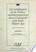 Les campagnes de la France méditerranéenne dans l’Antiquité et le haut Moyen Âge