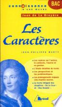 Les caractères, Jean de La Bruyère