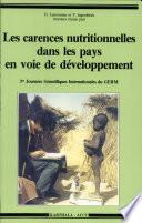 Les Carences nutritionnelles dans les pays en voie de développement