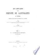 Les cartulaires de la prévôté de Saint-Martin à Ypres, précédés d'une esquisse historique sur la prévôté par. E. Feys et A. Nelis