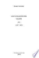 Les catalogues des Salons: 1887-1889