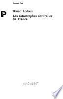 Les catastrophes naturelles en France