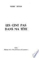 Les cent pas dans ma tête