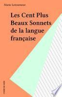 Les Cent Plus Beaux Sonnets de la langue française