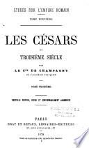Les Césars du troisième siècle