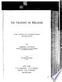 Les chansons de Béranger