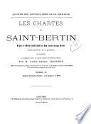 Les chartes de Saint-Bertin: 1241-1380