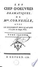 Les chefs d'oeuvres dramatiques
