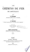 Les chemins de fer Amérique: Exploitation. Chemins de fer à vole étroite et tramways. Atlas
