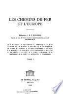 Les Chemins de fer et l'Europe