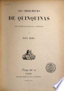 Les chercheurs de Quinquinas