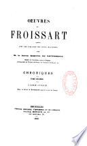 Les chroniques de Jehan Froissart