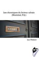 Les Chroniques du facteur urbain