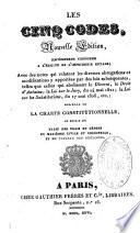 Les cinq codes,...