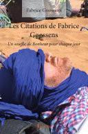 Les Citations de Fabrice Goossens