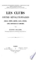 Les clubs contre-révolutionnaires