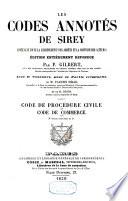 Les codes annotes de Sirey