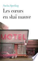 Les coeurs en skaï mauve