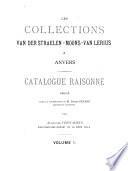 Les Collections Van der Straelen-Moons-Van Lerius à Anvers