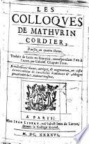 Les colloques