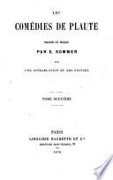 Les Comédies de Plaute