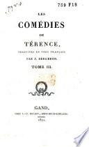 Les comédies de Térence