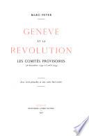 Les Comités provisoires, 28 décembre 1892-13 avril 1794