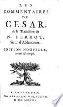 Les commentaires de la traduction de N. Perrot sieur d'Ablancourt