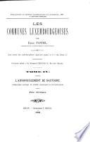 Les communes luxembourgeoises