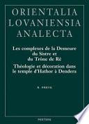 Les complexes de la demeure du sistre et du trône de Rê