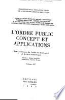 Les conférences du Centre de droit privé et de droit économique