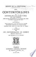 Les contemporaines; ou, Aventures des plus jolies femmes de l'age présent