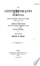 Les contemporains de Moliére