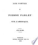 Les Contes de Pierre Parley Sur L'Amerique ..