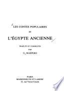 Les contes populaires de l'Egypte ancienne