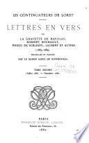 Les continuateurs de Loret: Juillet 1666-déc. 1667