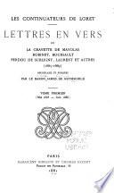 Les continuateurs de Loret: Mai 1665-juin 1666