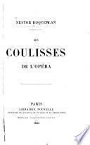Les coulisses de l'Opéra